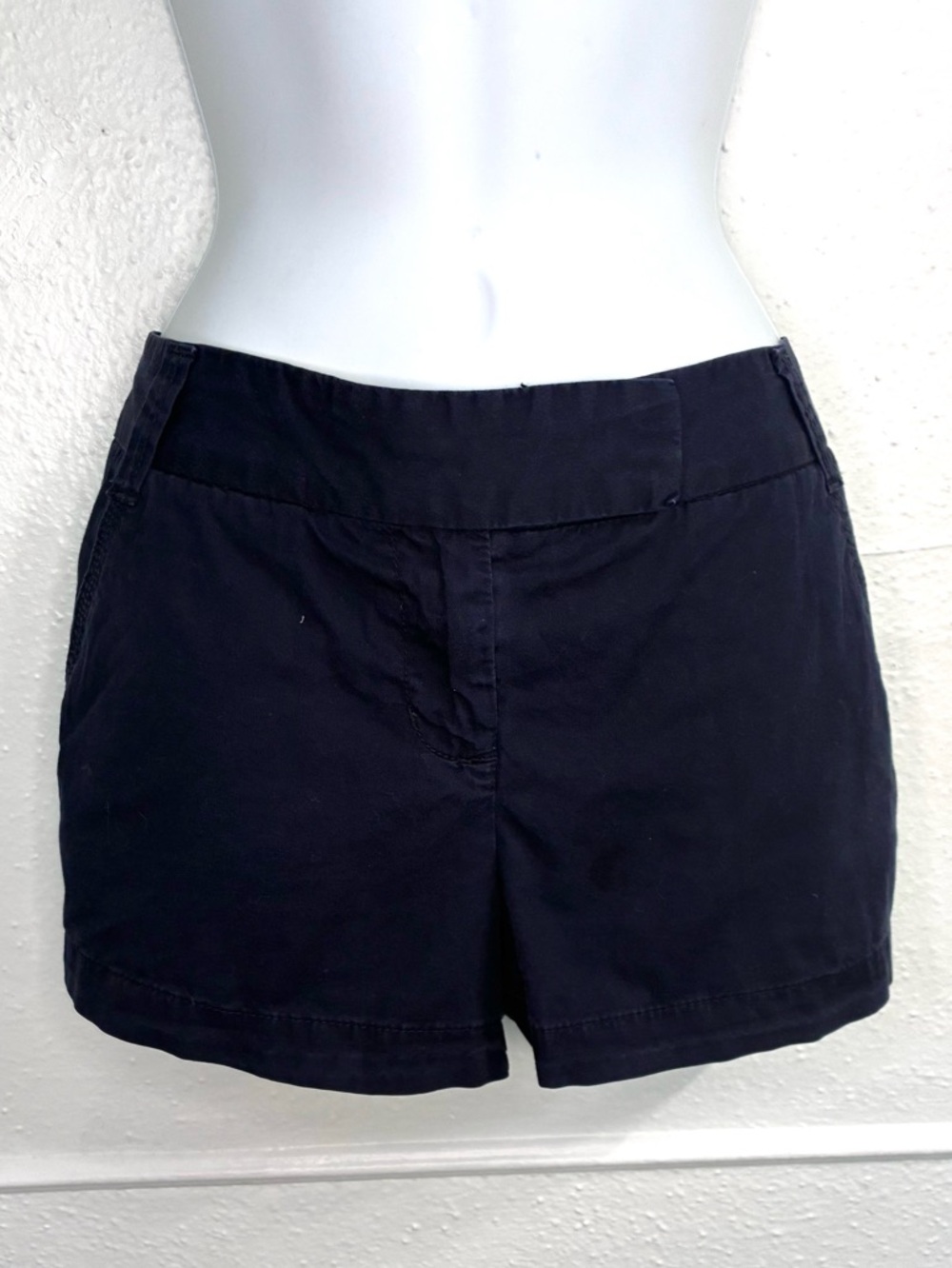 J. Crew Navy Broken-In Chino Classic twill Shorts Sz.6